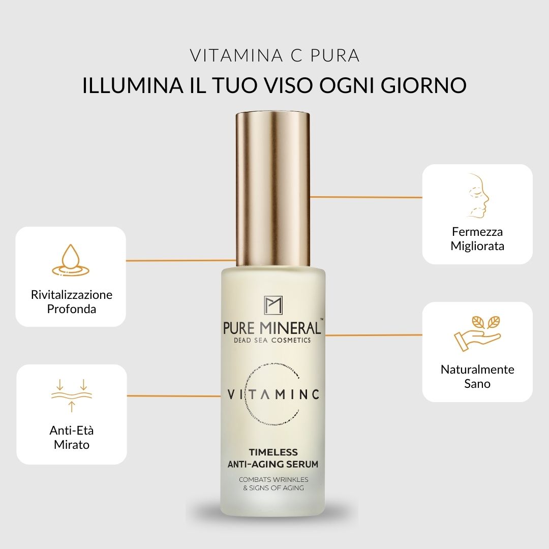 Pure Mineral - Siero Anti-Età Vitamina C
