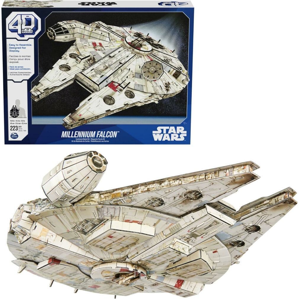 Puzzle 4D - Il Millennium Falcon di Star Wars