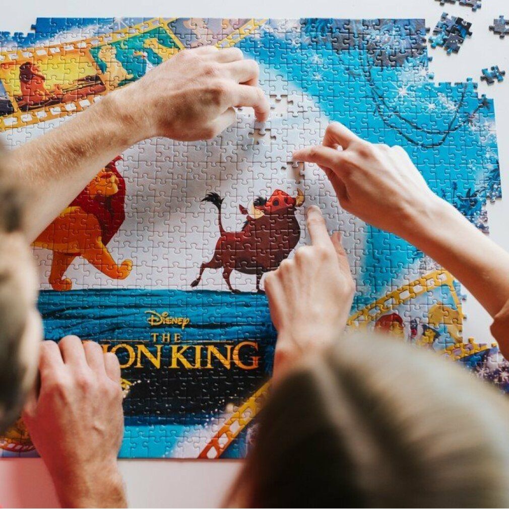 trefl Puzzle Premium Plus Iconic Moments: The King of löwen 1000 pezzi