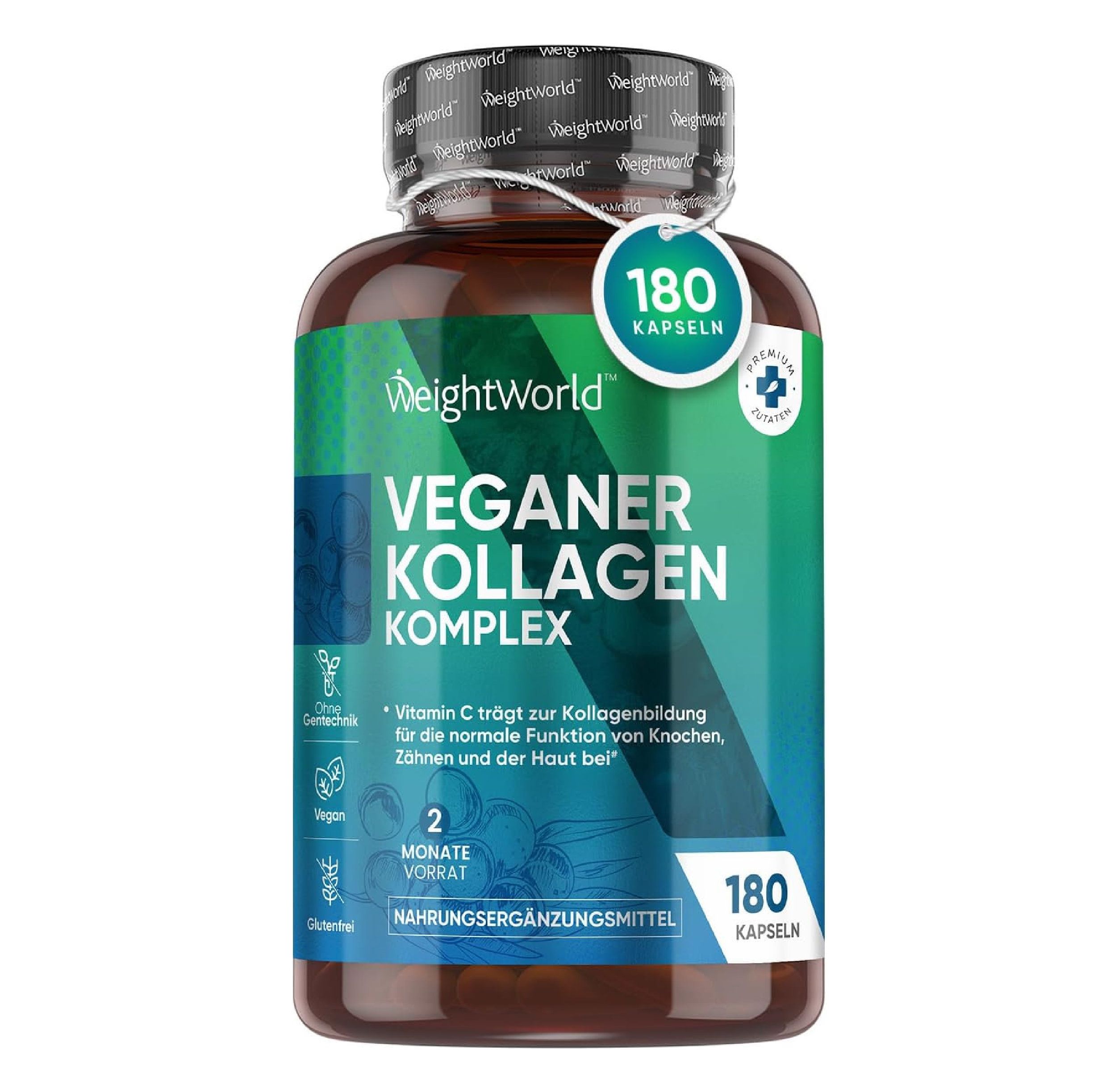 Capsule Complesso di Collagene Vegano WeightWorld