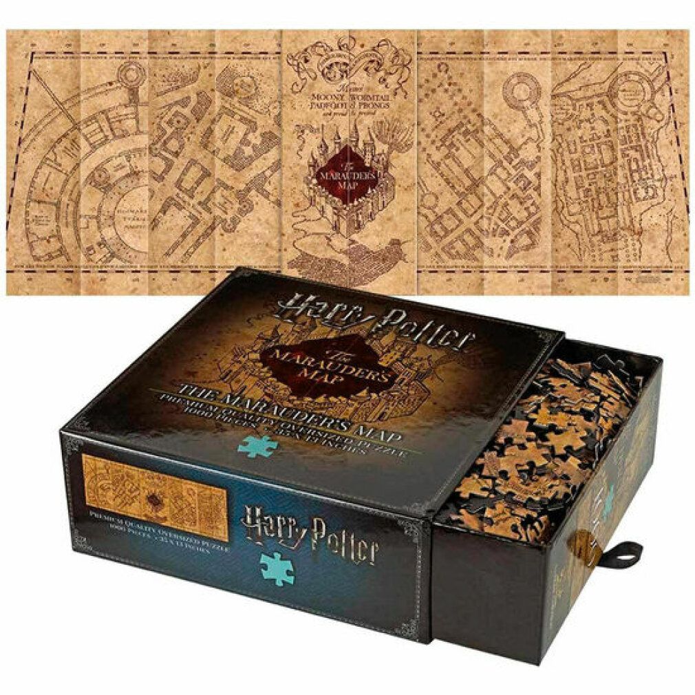 Harry Potter La mappa dei Marauder Copertina Puzzle