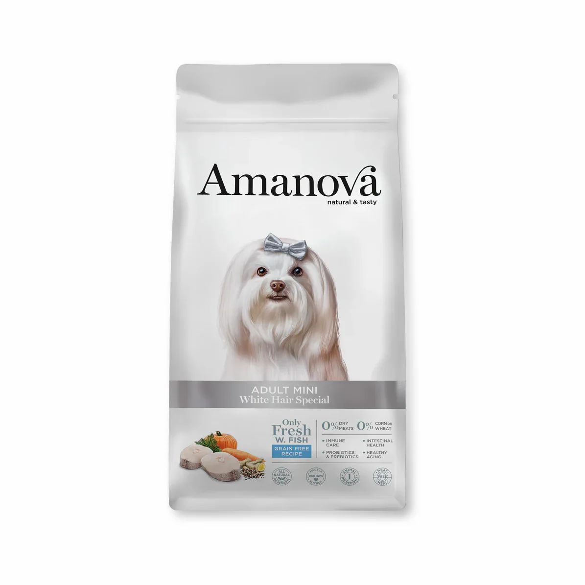 amanova dog adult dog White Hair