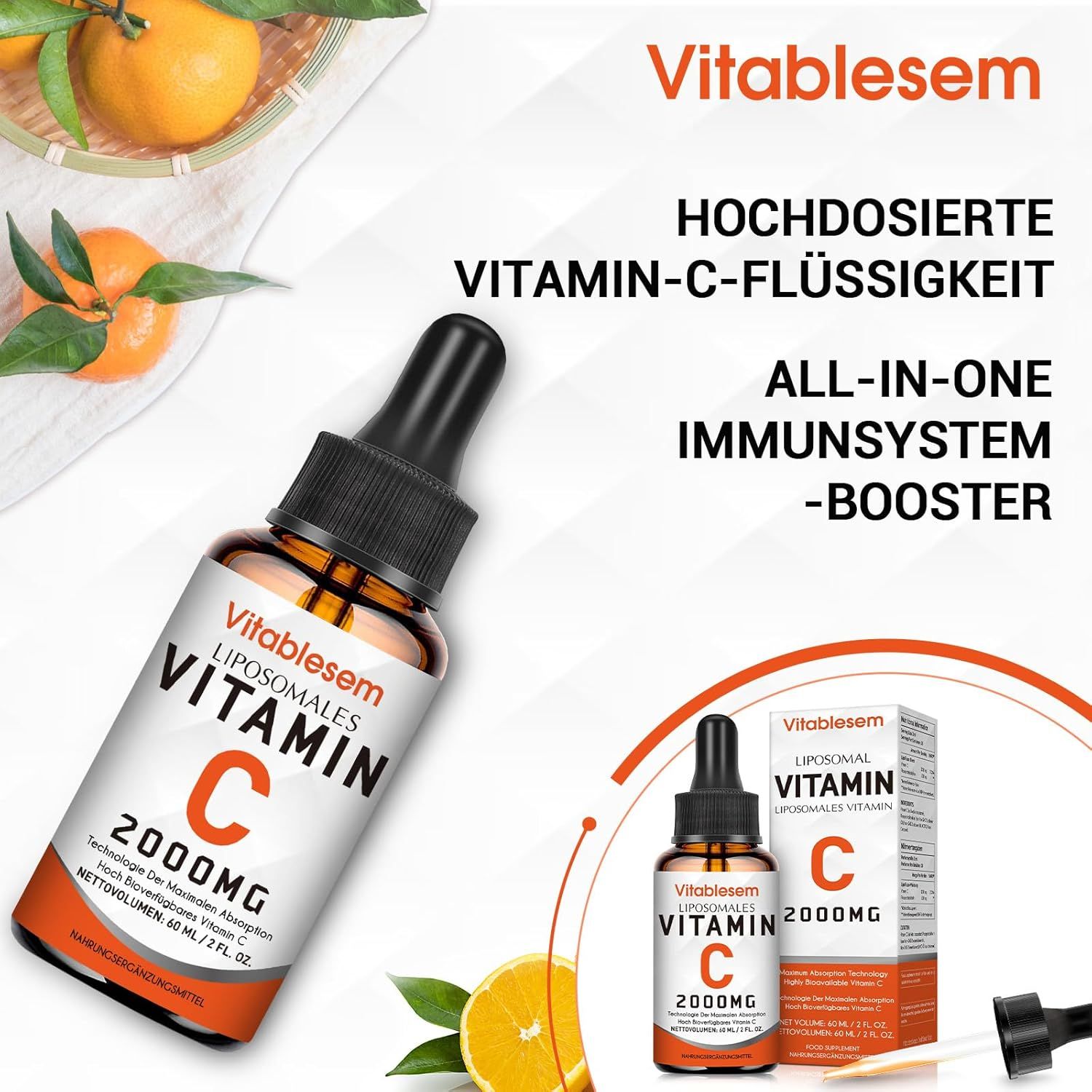 Vitablesem Vitamina C Liposomiale Liquida