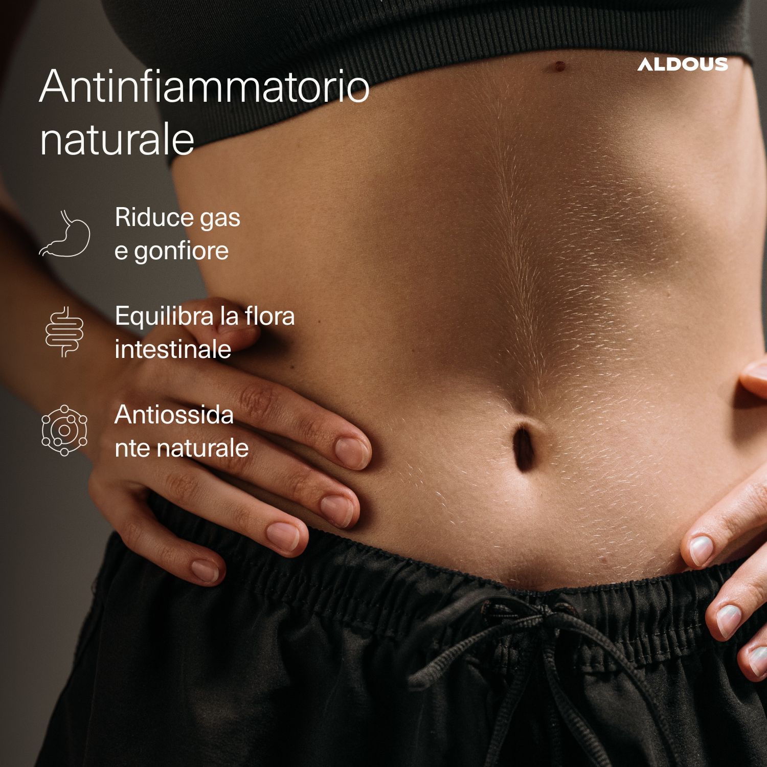 Aldous - Curcuma con Probiotici Gummies - Antinfiammatorio Naturale