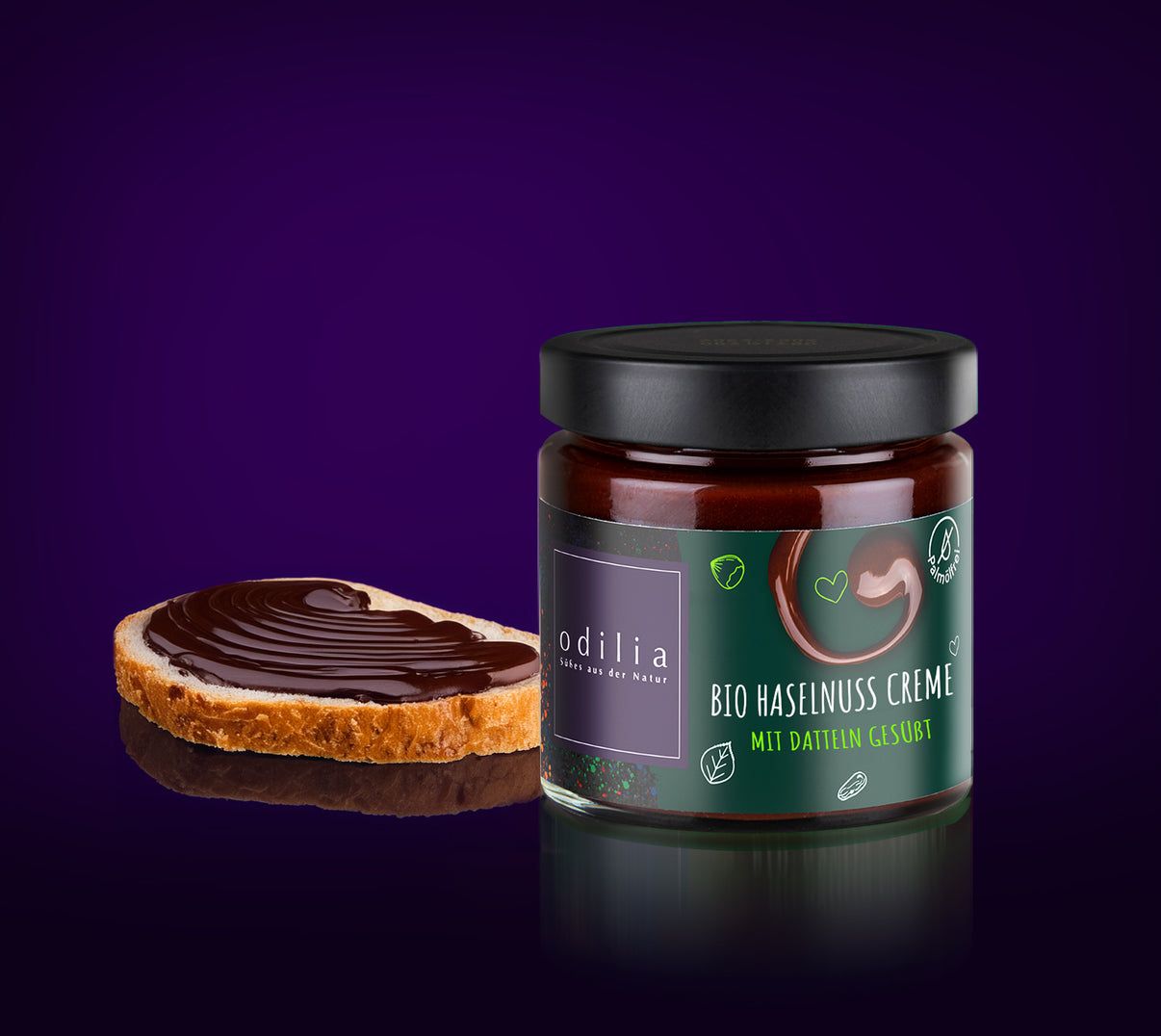 odilia Crema di datteri e nocciole