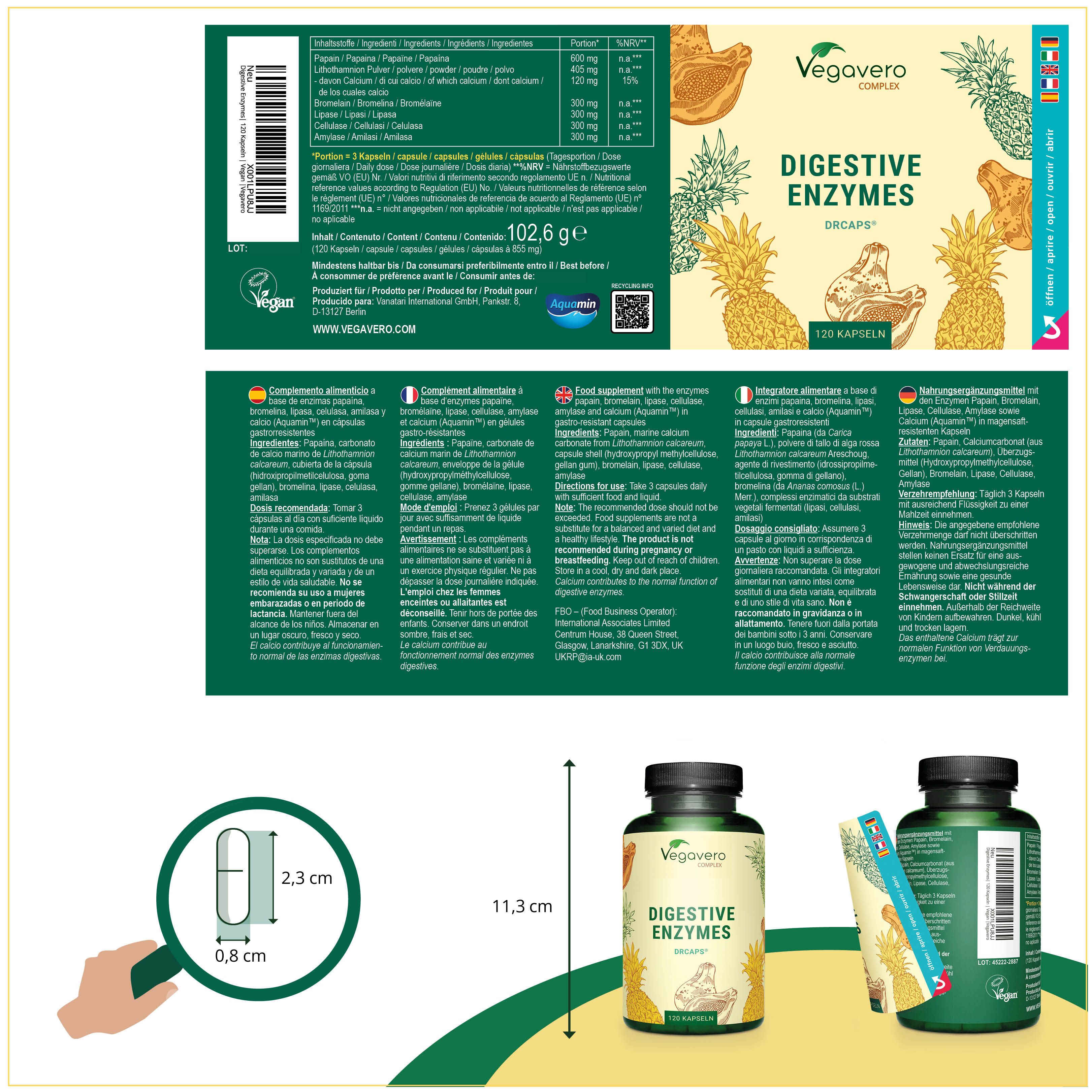 VEGAVERO Digestive Enzymes Complex