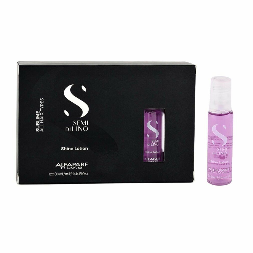 Alfaparf Milano Semi Di Lino Sublime Shine Lotion Fiale 12x