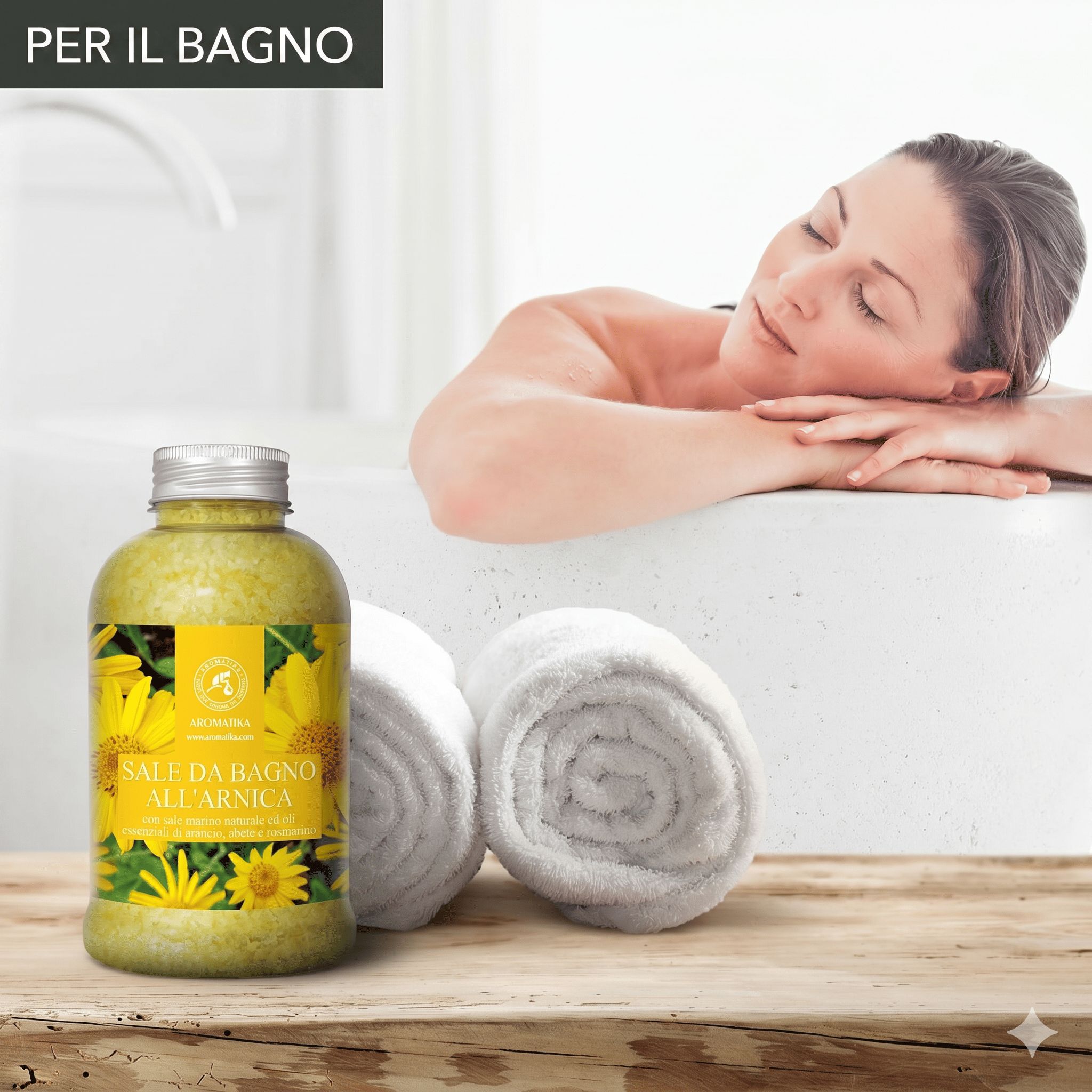Sale da bagno AROMATIKA “Arnica”