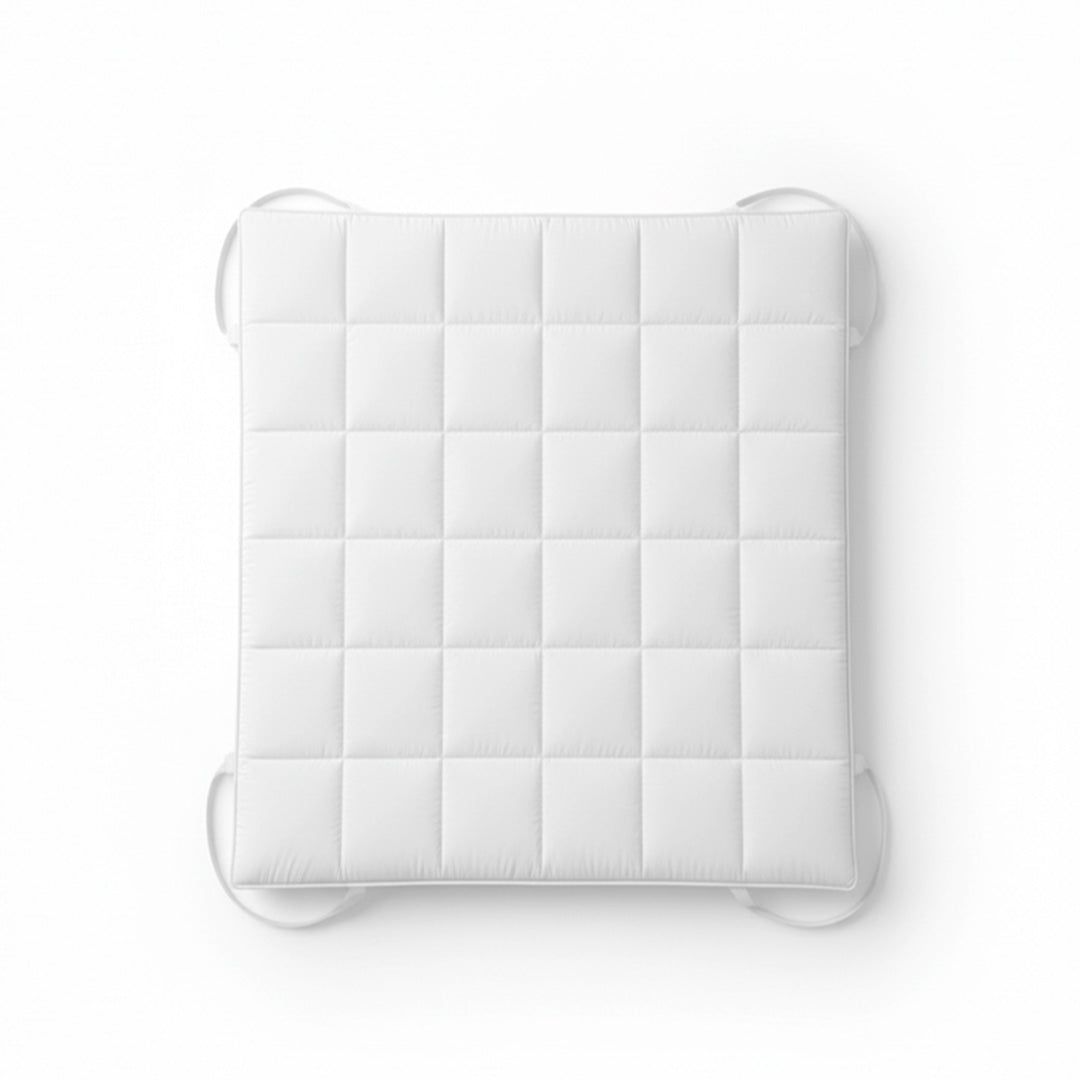 The White Stone Topper 160x190 cm in Ovatta da 500 gr | Coprimaterasso Imbottito