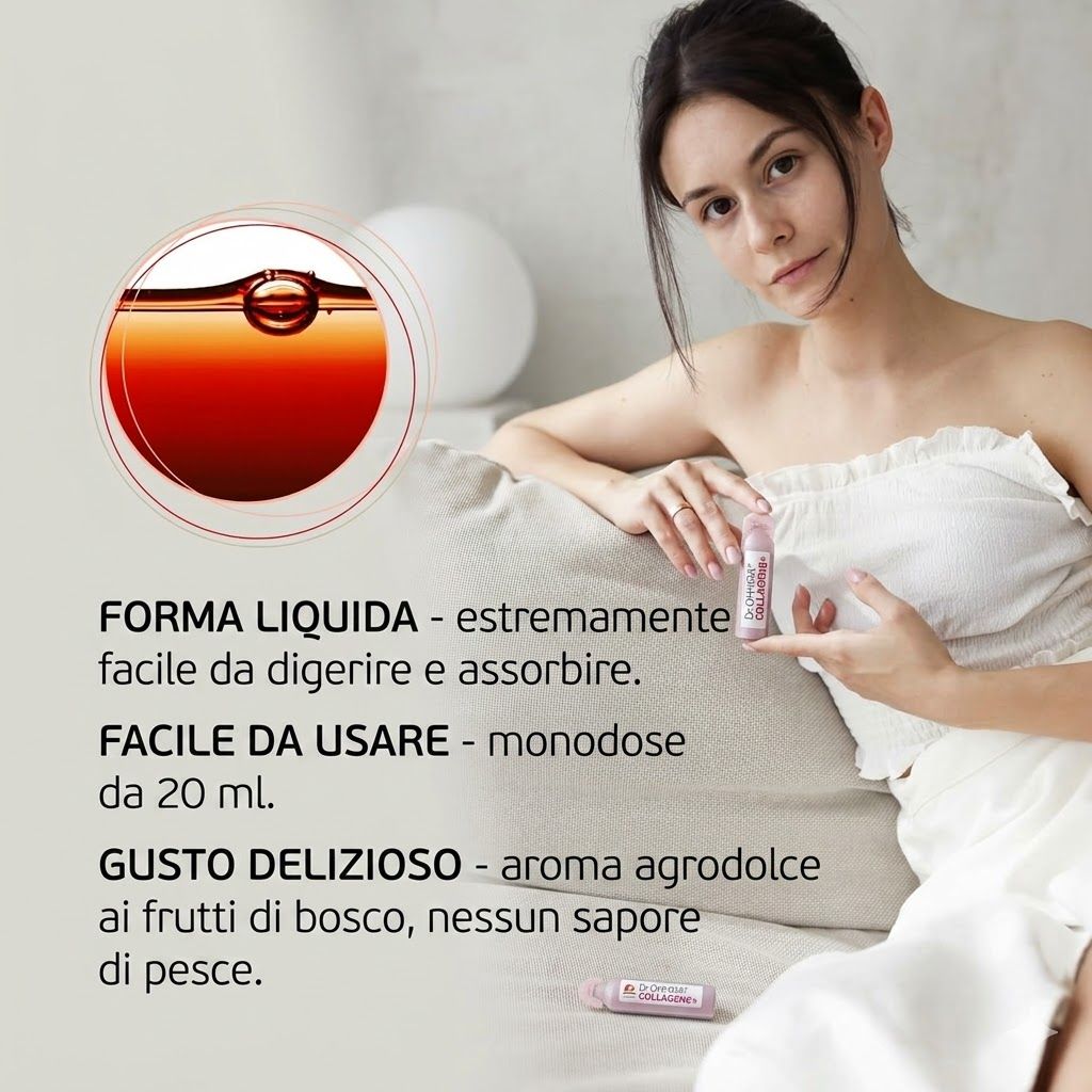 Dr. OHHIRA Collagen+ Collagene Marino Liquido Tipo 1, 2, 3