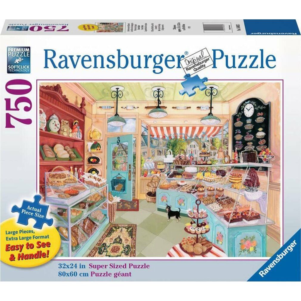 ravensburger Puzzle bäckerei an der Ecke xl 750 pezzi