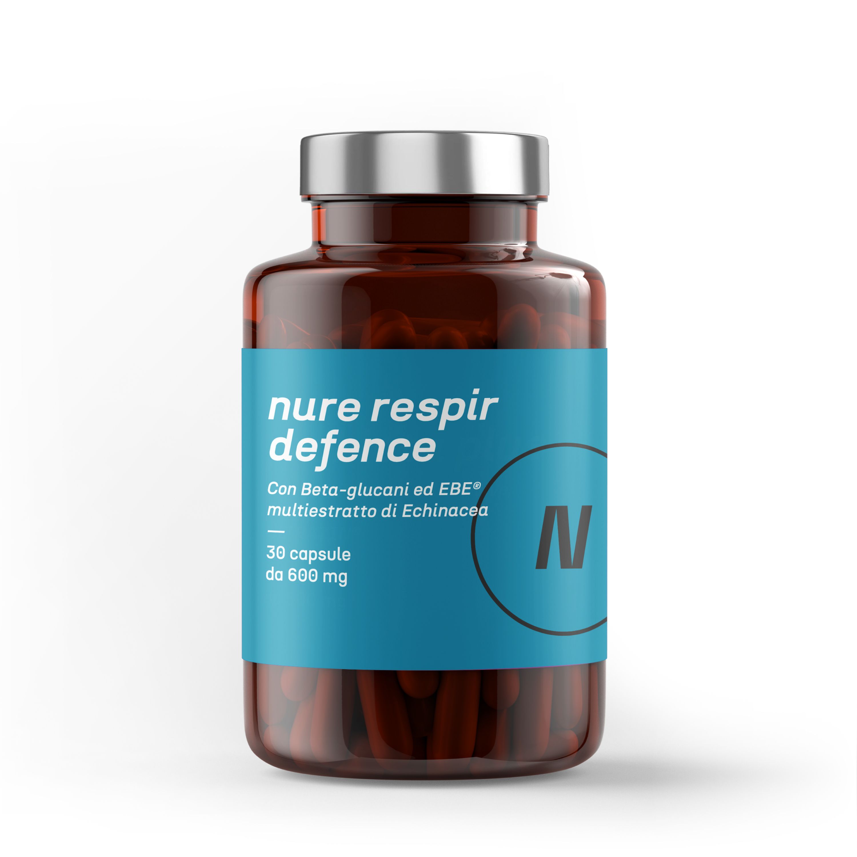 NURE Respir Defence 30 cps da 600 mg | Integratore per il sistema respiratorio e sistema immunitario