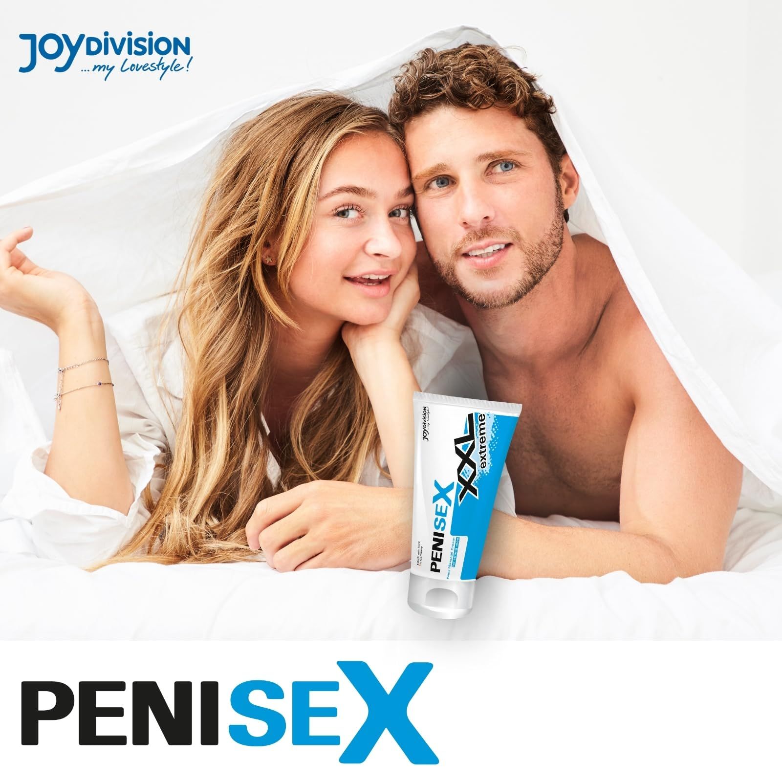 Confezione JOYDIVISION PENISEX XXL extreme Penis Massage Cream. Made in Germany, Qualità da oltre 40 anni.