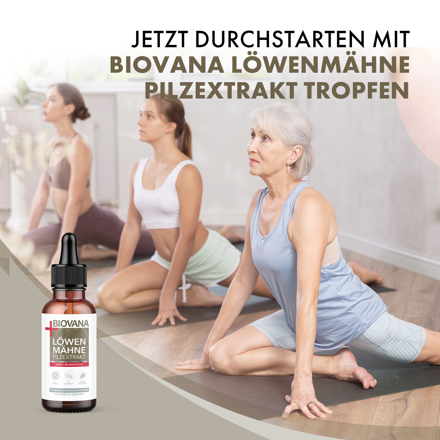 Löwenmähne Pilz Extrakt - Lion's Mane