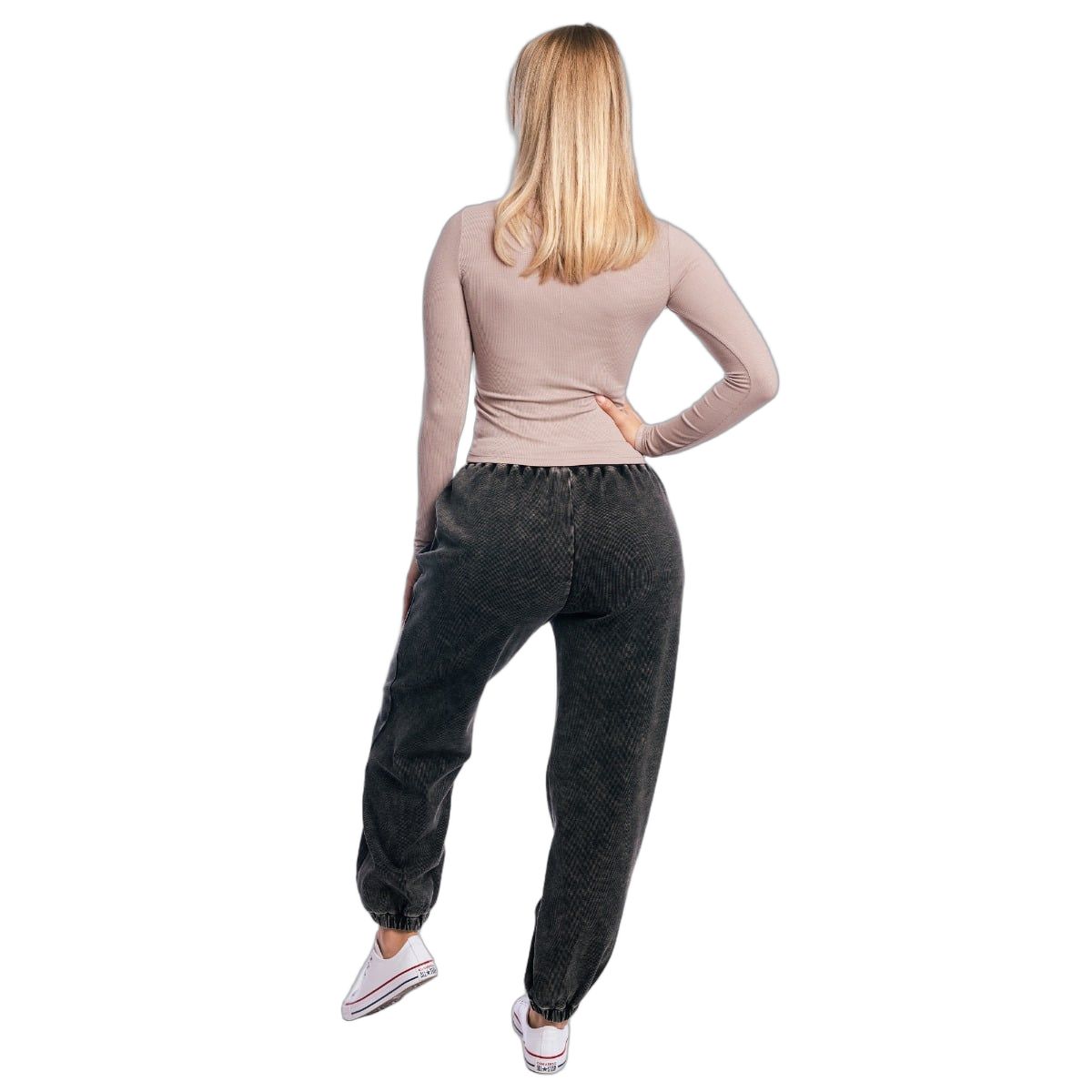 GymBeam T-shirt donna Aura slim maniche lunghe Roux