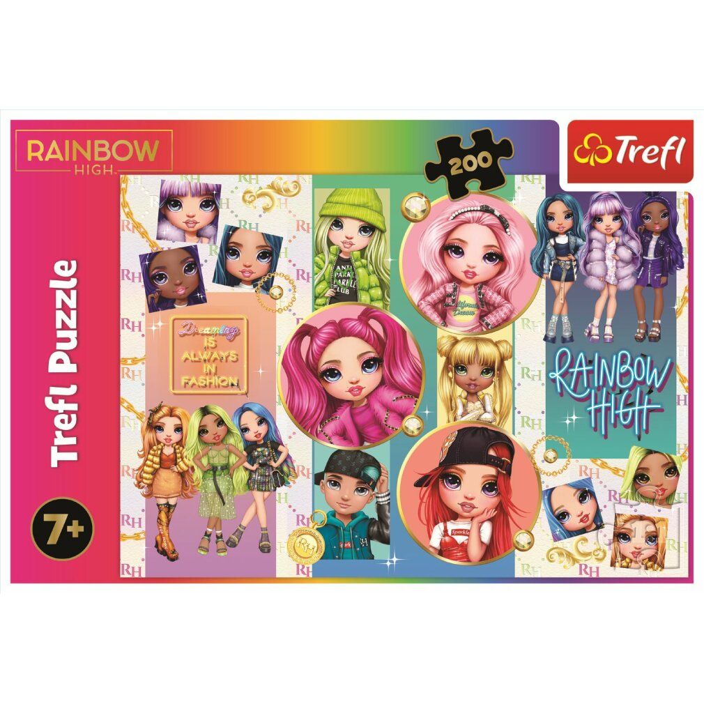 trefl Puzzle Rainbow High: Amicizia 200 pezzi