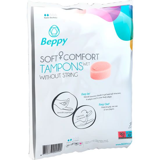Beppy *WET* Soft + Comfort Tampons senza filo