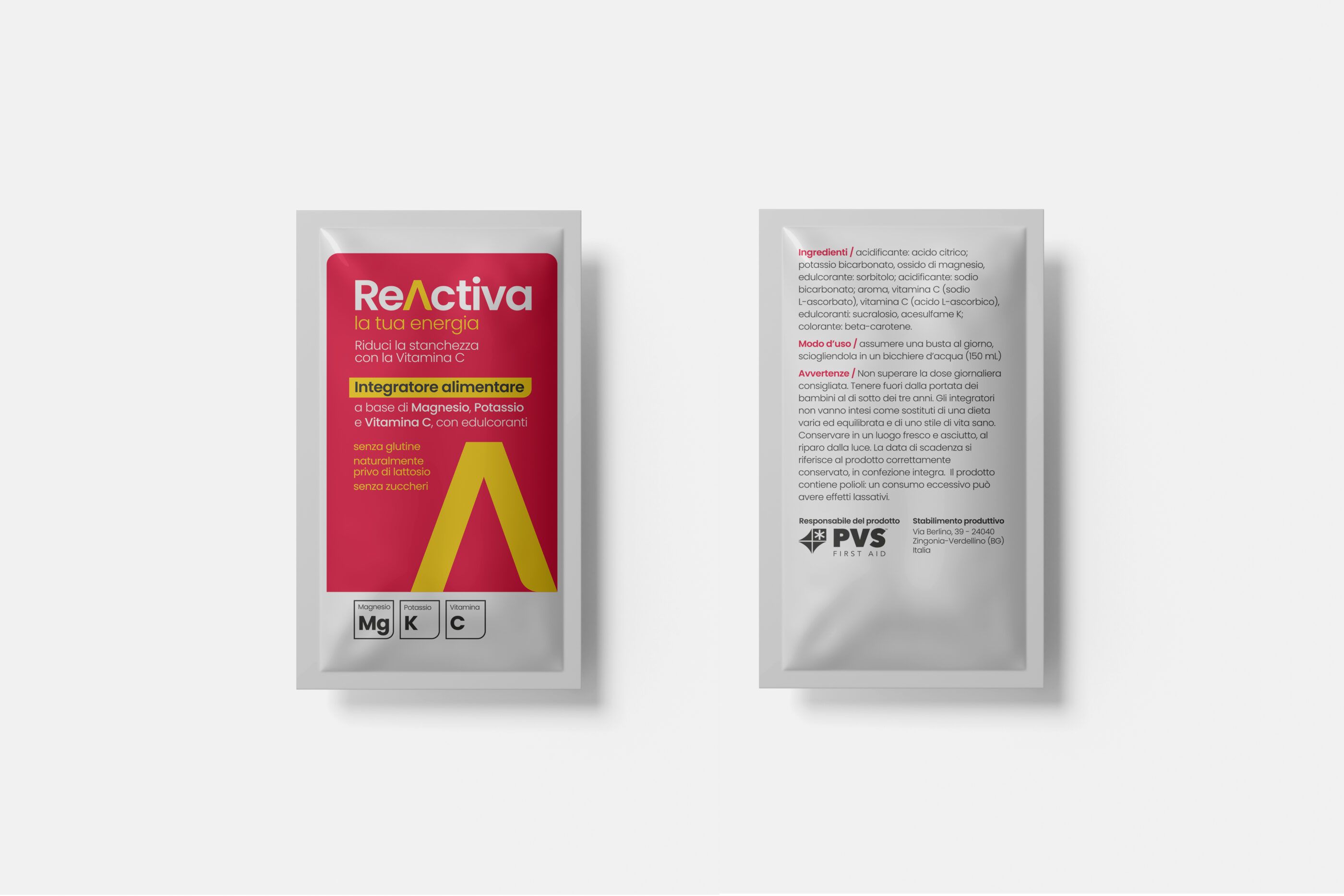 ReActiva - Vitamina C, Magnesio e Potassio