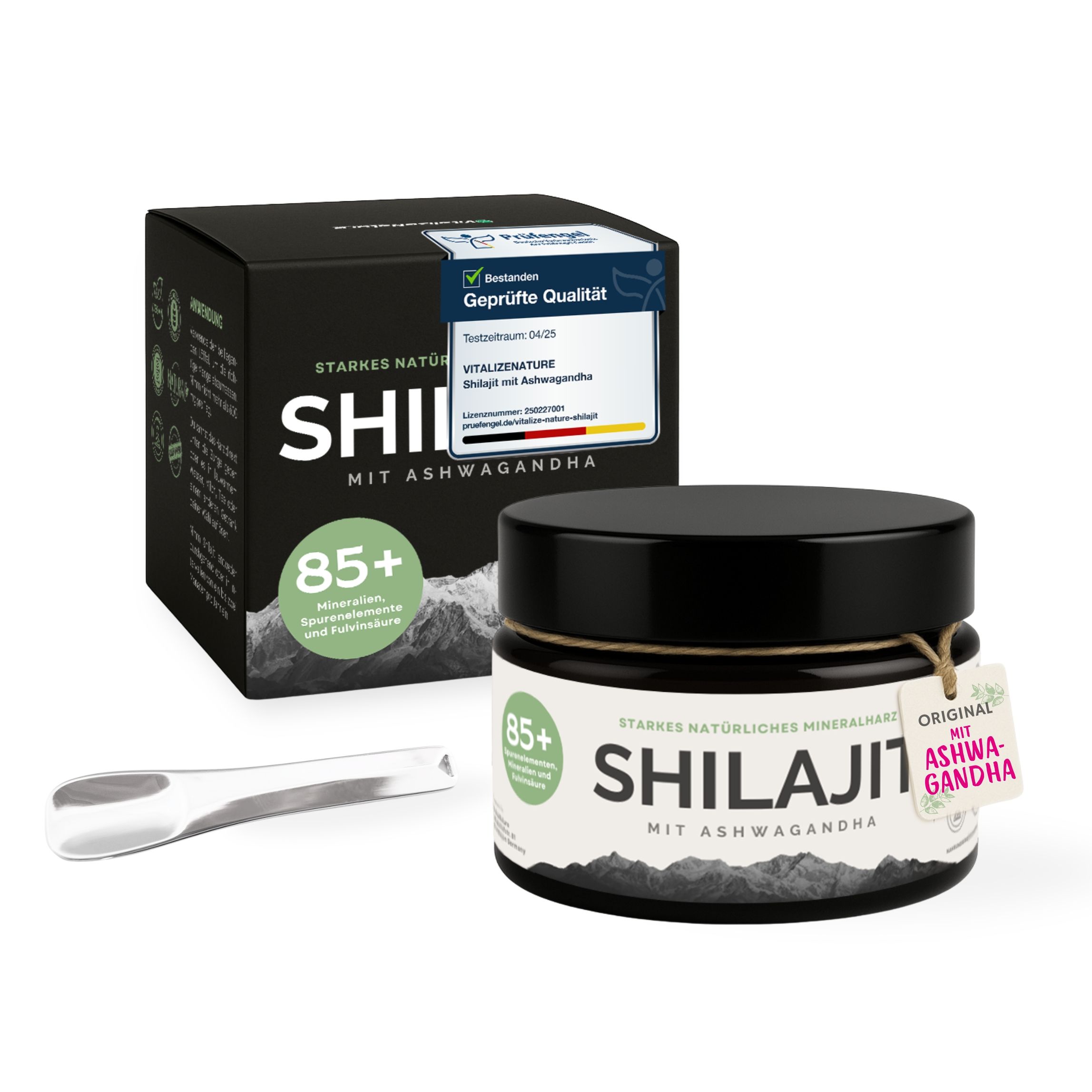 VitalizeNature Shilajit con Ashwagandha