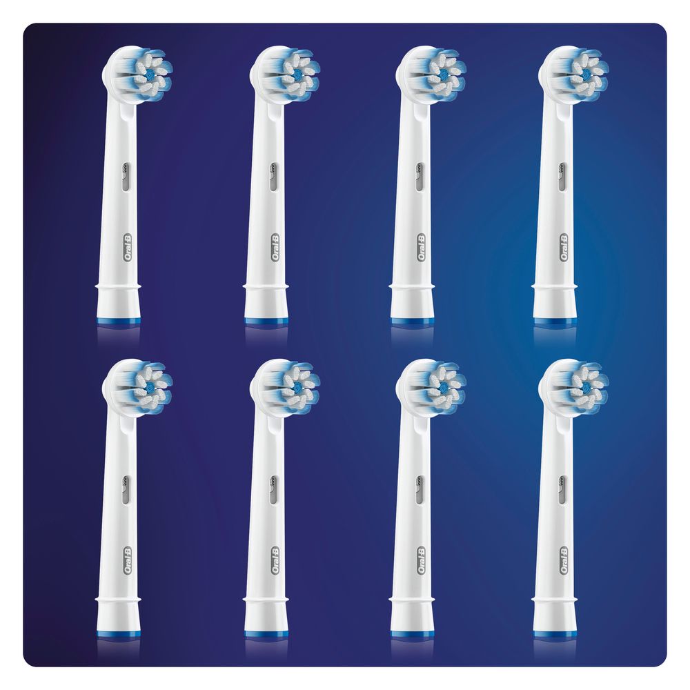 Braun Oral-B Testine di Ricambio Sensitive Clean 8 Pezzi