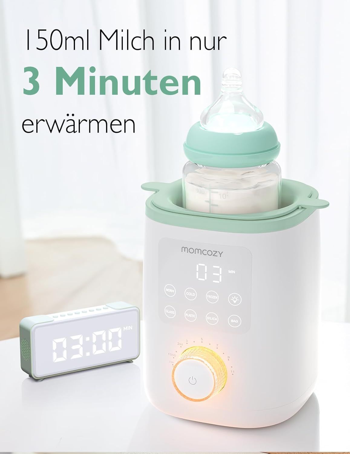 Scaldabiberon Nutri per bambini Momcozy