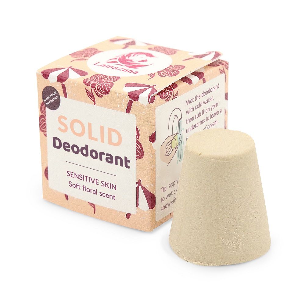 Lamazuna Deodorante Solido Biologico Profumo Delicato Floreale Senza Alluminio