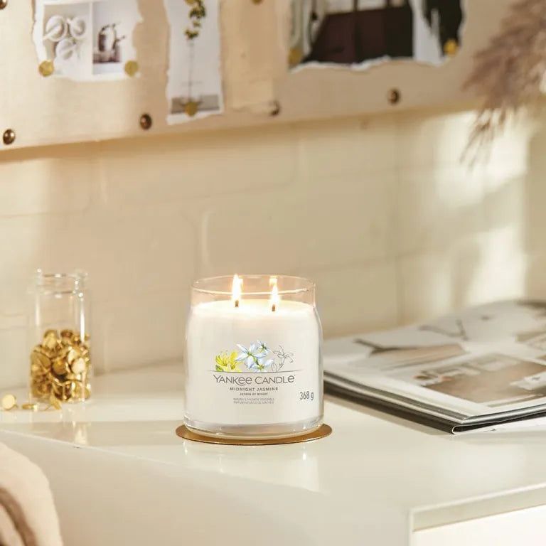 Yankee Candle Midnight Jasmine Signature - Giara media