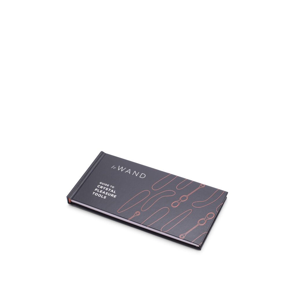 Libro 'Guide to Crystal Pleasure Tools' di Le Wand. Copertina nera.