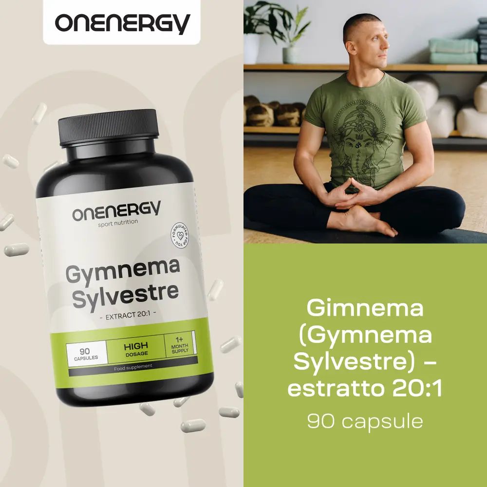 OnEnergy Gurmar: 90 capsule, alta concentrazione, erba ayurvedica, miglior prezzo.