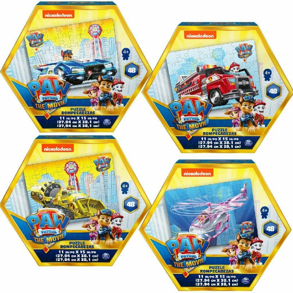 paw Patrol: Il film al cinema - Puzzle firmato con 48 pezzi