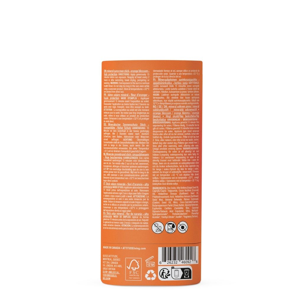 Sunly - Stick Solare - SPF 30 - Fiori d'arancio