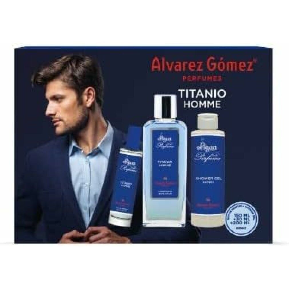 Alvarez gómez Alv Gomez Agua De Perfume Homme Edp  Titanio Sets