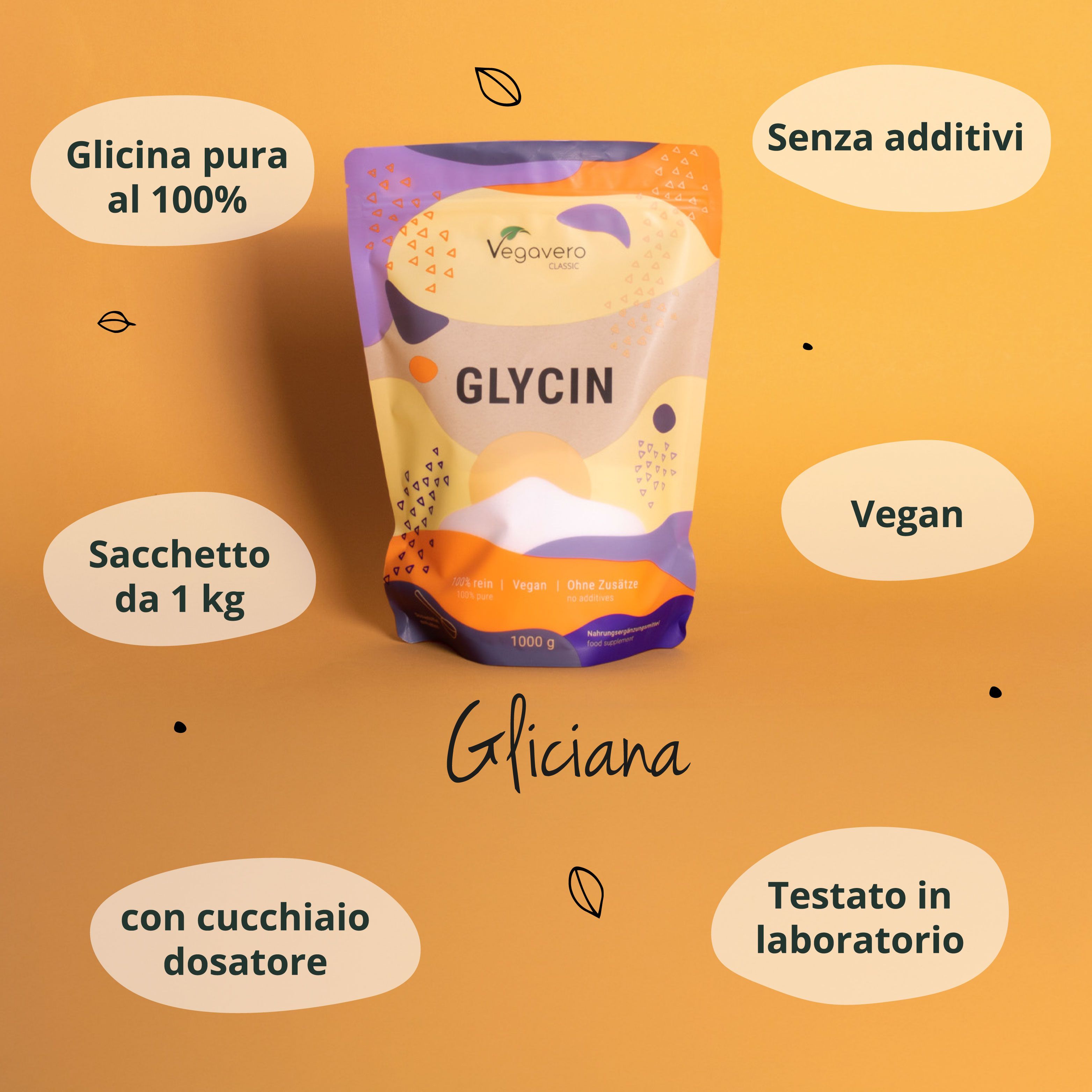 VEGAVERO Glicina in Polvere