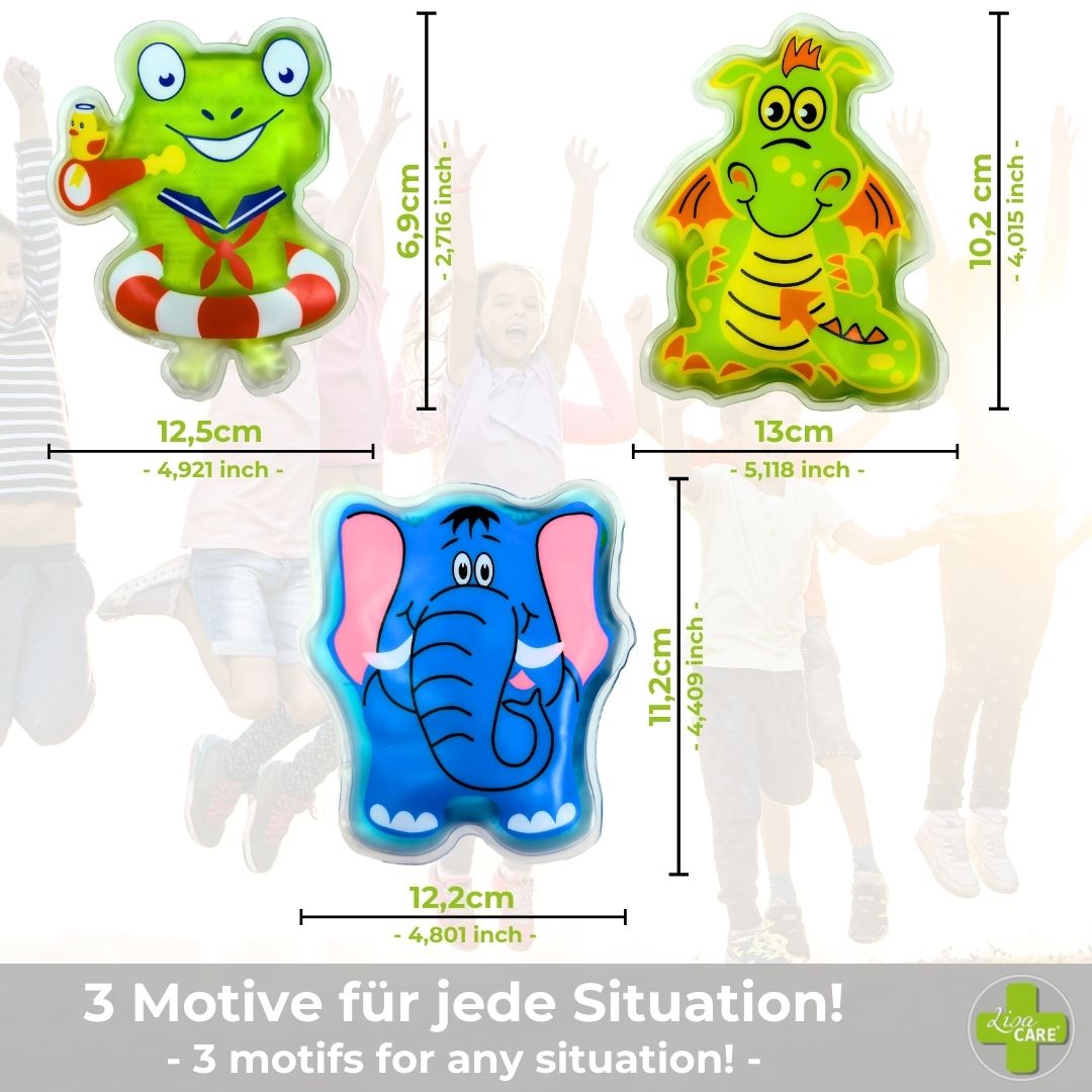 LisaCare impacchi multipli caldo/freddo - set per bambini