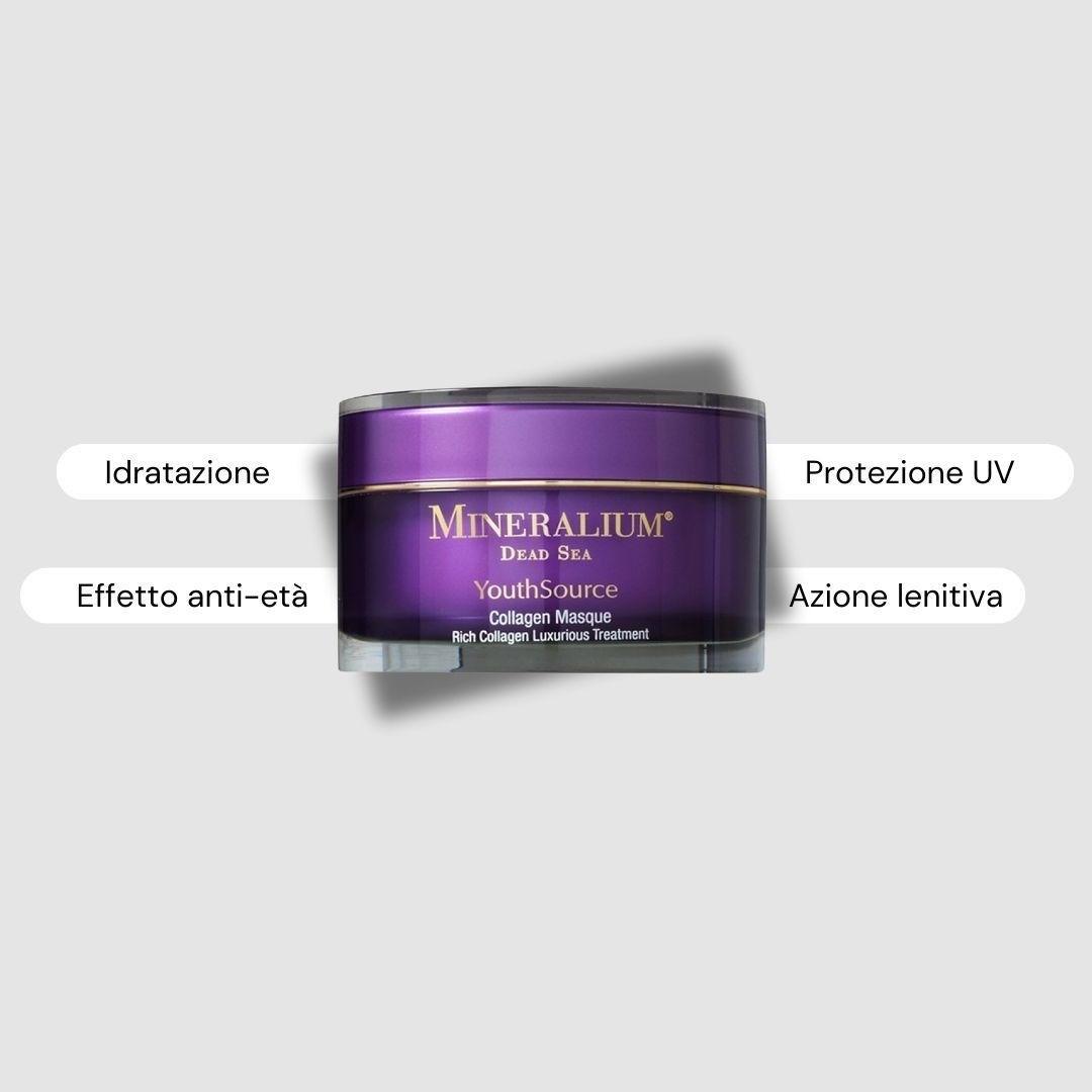 Mineralium - Maschera al collagene per pelle secca