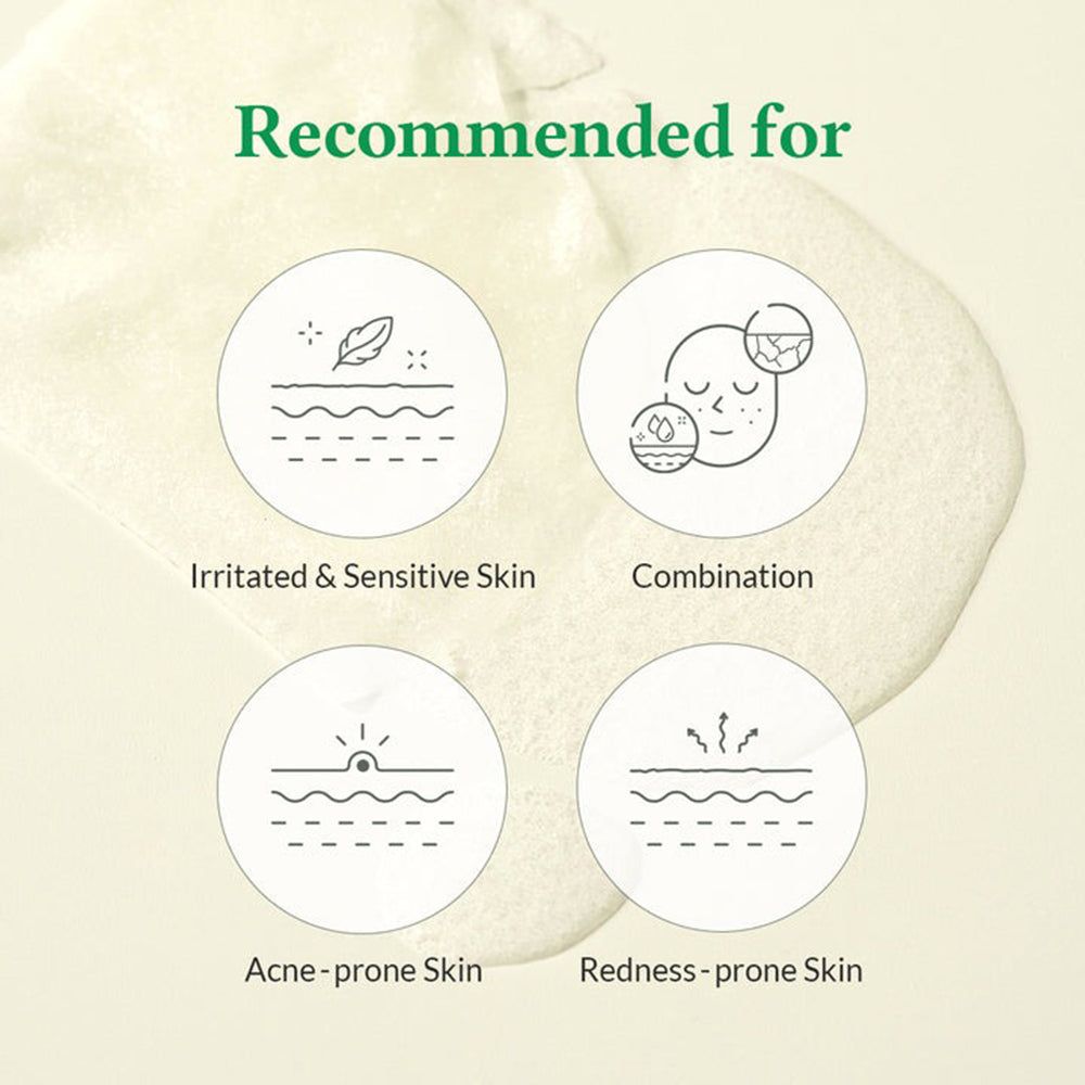 Indicazioni per la maschera lenitiva Dr. Althea Cushion Veil: Pelli irritate, sensibili, miste, a tendenza acneica, soggette a rossori.