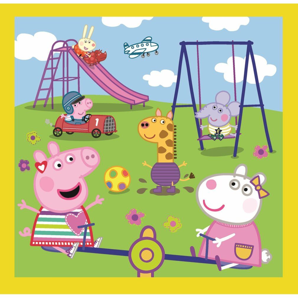 Peppa Pig Una bella giornata - Puzzle 3in1 20-50 pezzi