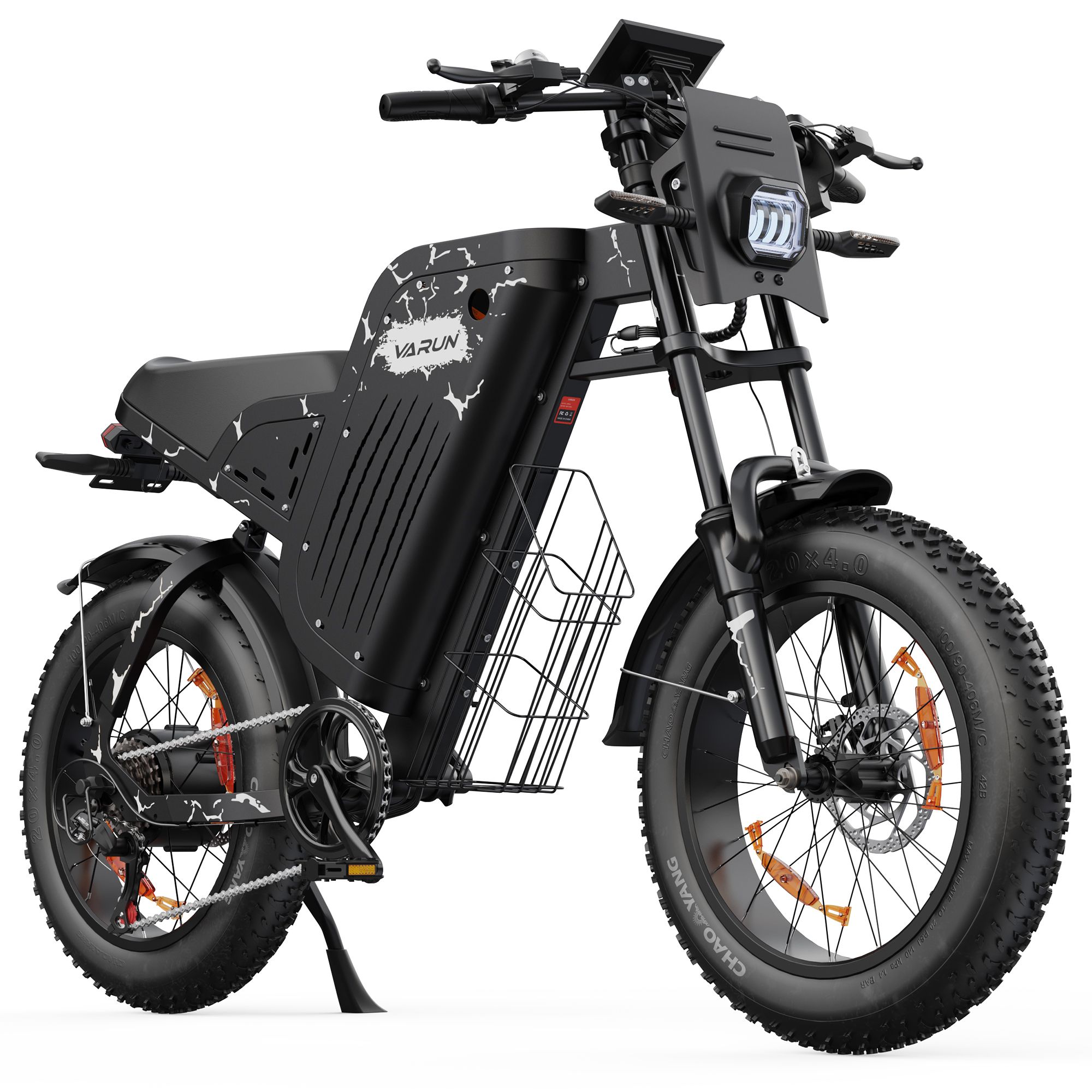 Mountain bike elettrica VARUN X-Plorer Raptor con batteria da 48 V 20,8 Ah