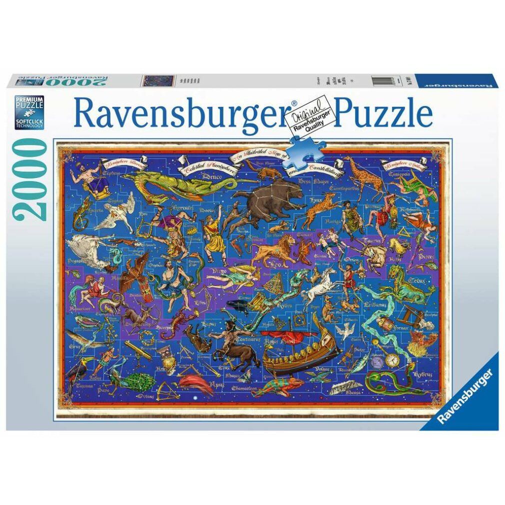 Puzzle costellazioni (2000 pezzi)