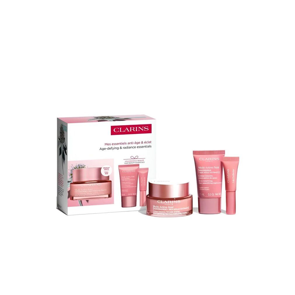 Clarins Multi-Active Crema – Set da 3 per tutti i tipi di pelle