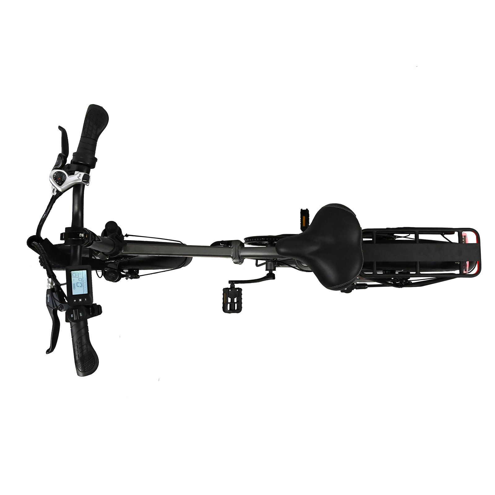 BAOLUJIE DZ2002 Bicicletta elettrica per adulti, batteria rimovibile da 48 V 16 Ah
