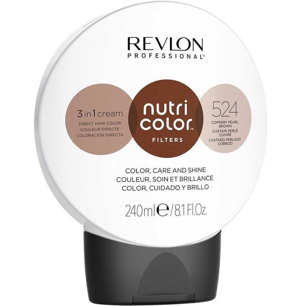 Flacone Revlon Nutri Color Filters 524 Cooper Pearl Brown, 240ml.
