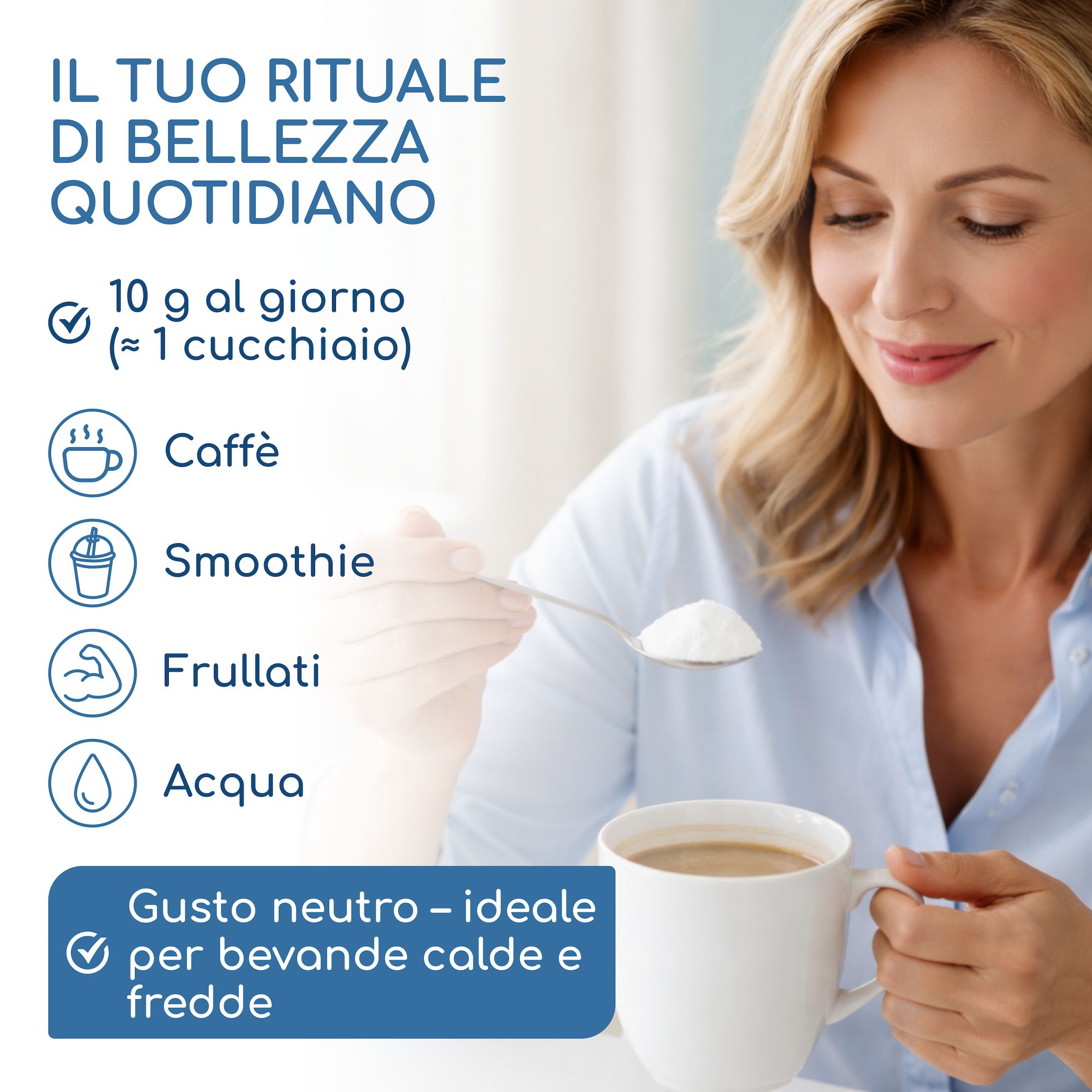 Confronto collagene marino Raibu con altri: Assorbimento, dosaggio, fonte, tipo di collagene.