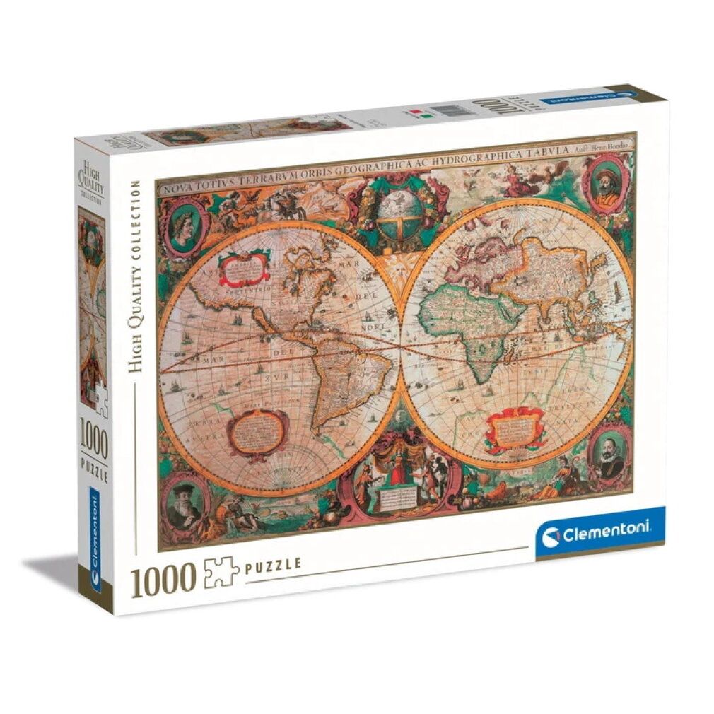 Collezione di alta qualità - Puzzle da 1000 pezzi - Mappa antica