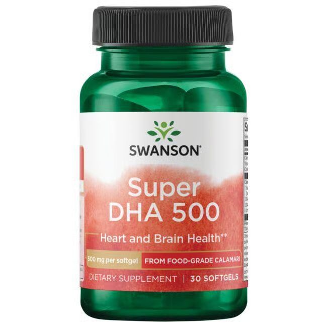 SWANSON Super DHA 500 da calamari alimentari