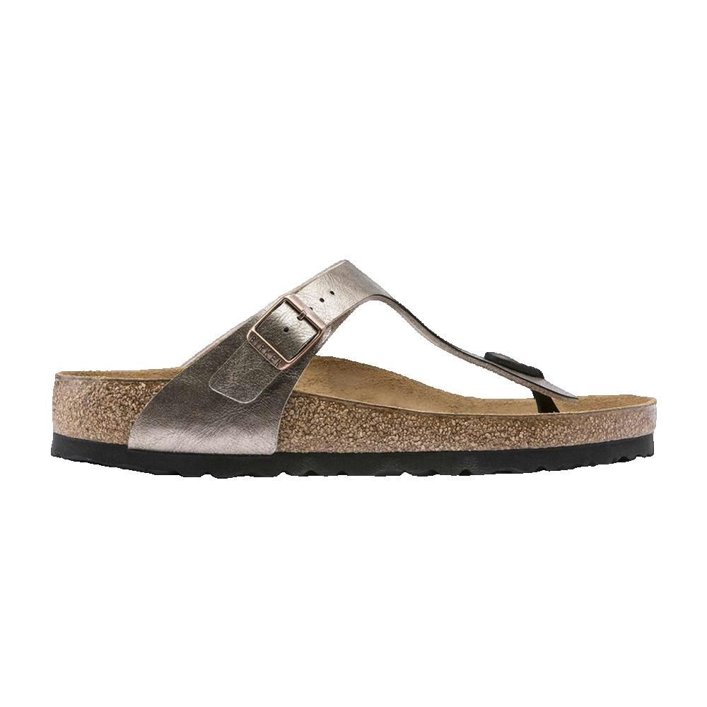 Birkenstock Scarpe Gizeh Taupe Irise stretta