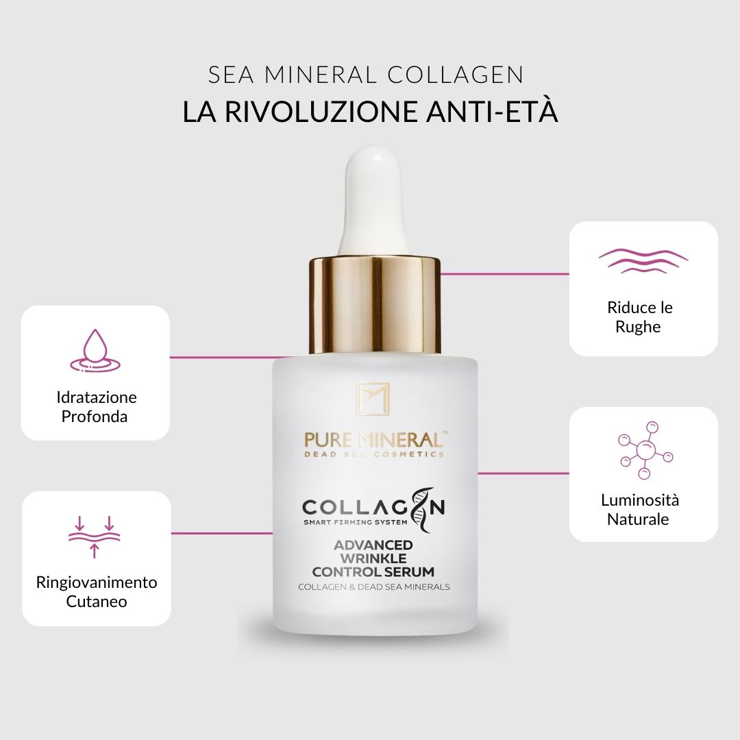 Pure Mineral - Siero Anti-Rughe Collagene