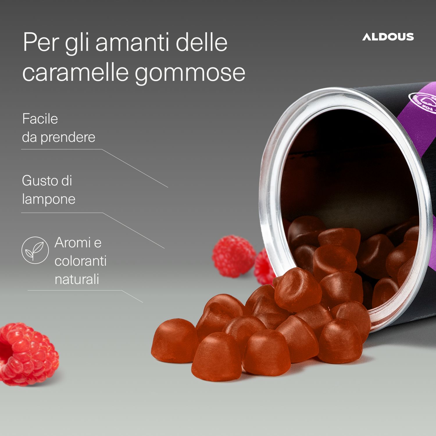 Aldous - Collagene Gummies - Bellezza, Pelle, Muscoli