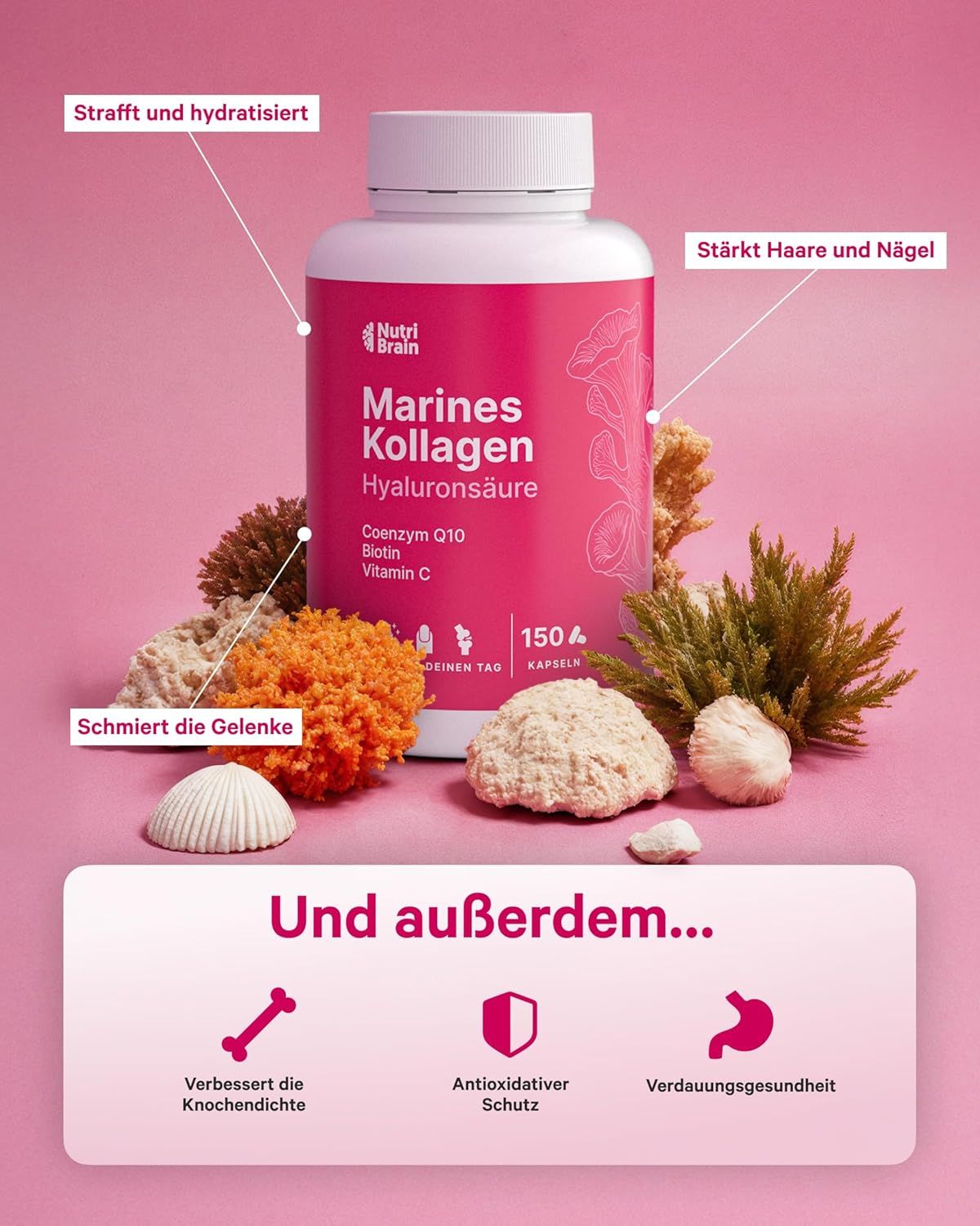 NUTRIBRAIN Collagene Marino Puro Capsula
