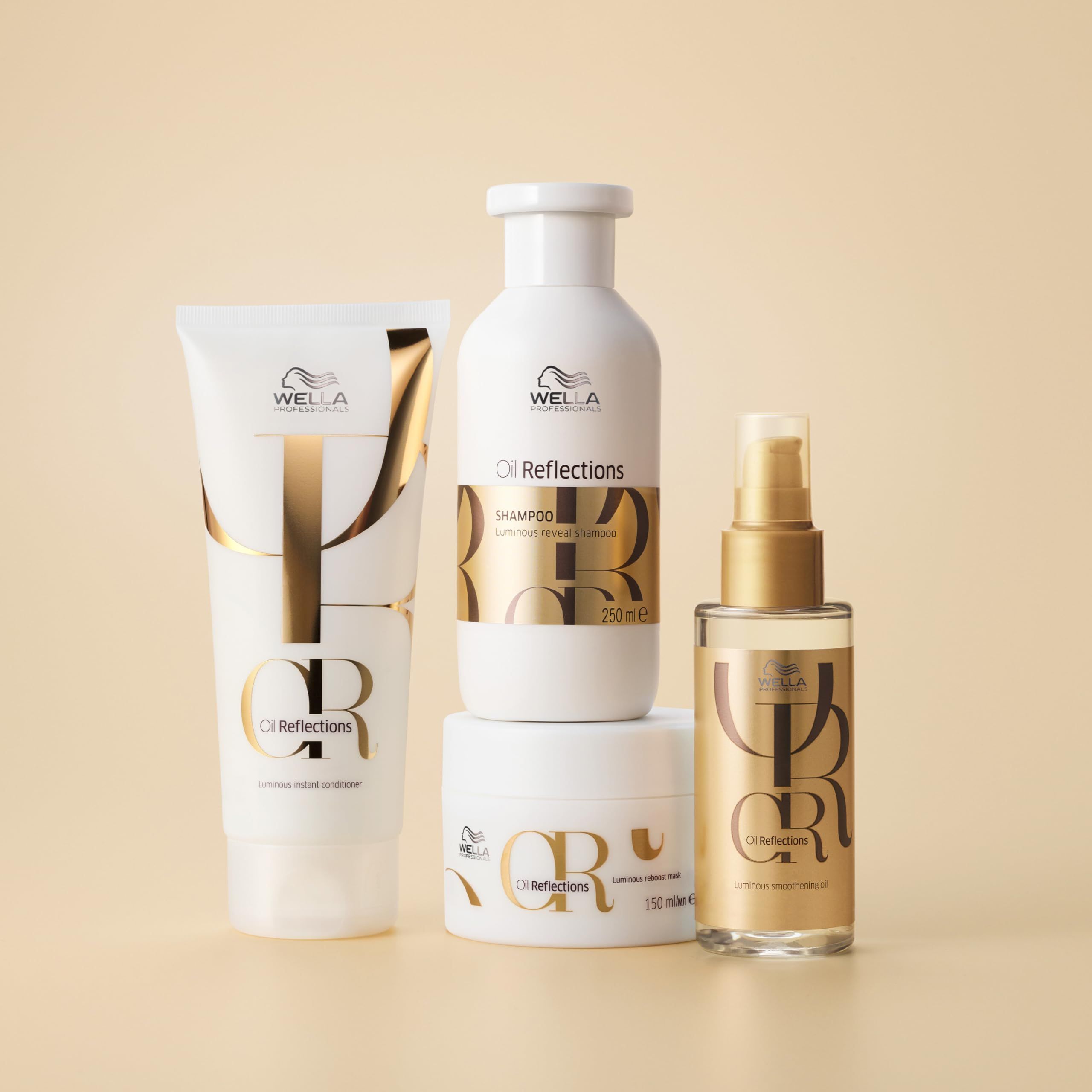 Wella Oil Reflections Olio Riflettente Luminoso 100 ml per capelli fini e normali